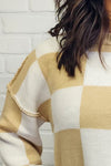 Shanti Check Sweater